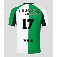 Maglia Calcio Feyenoord Luka Ivanusec #17 Terza Divisa 2024-25 Manica Corta